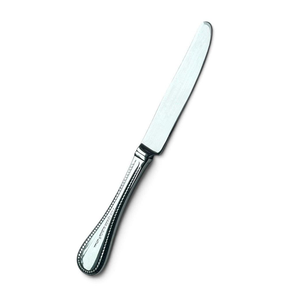 Lenox Kate Spade Union Stainless Dinner Knife Flatware Silverware Rope Border